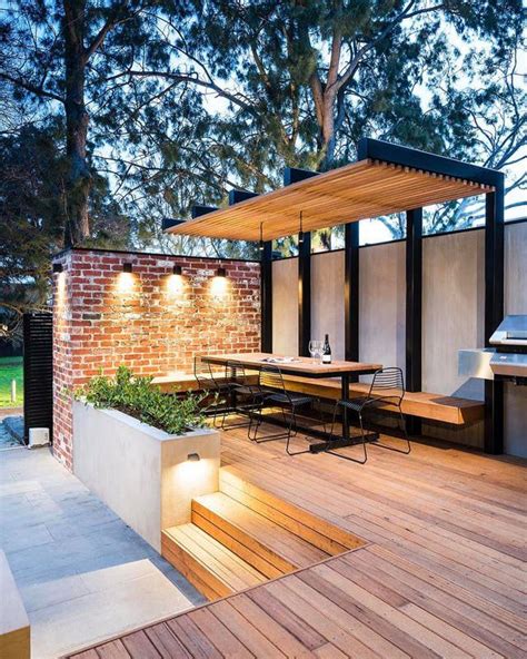 15 ideas para hacer una pérgola con estilo | Patio, Backyard pergola, Backyard patio designs