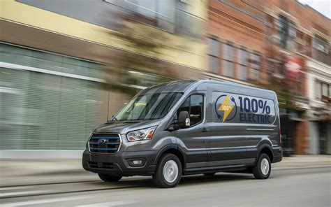 Ford dévoile le prix de son E-Transit 100% électrique - Guide Auto