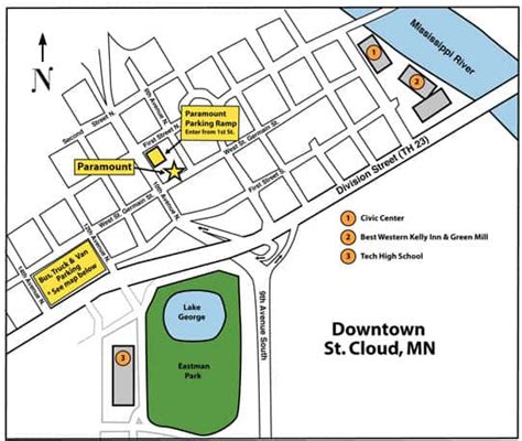 Paramount Studios Lot Map