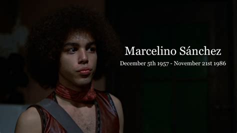 Marcelino Sánchez Tribute – The Warriors Movie Site