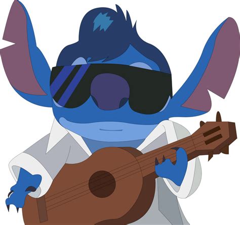 Stitch Dressed As Elvis by SuperHeroTimeFan on DeviantArt