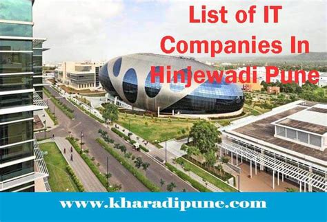 List Of Top IT Companies In Hinjewadi - Kharadi Pune