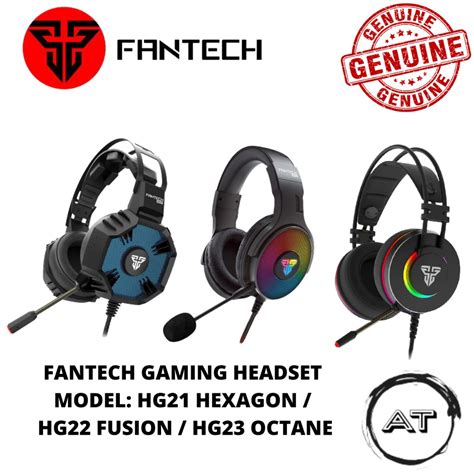 FANTECH HG21 / HG22 / HG23 ( VIRTUAL 7.1 SURROUND SOUND GAMING HEADSET) | Shopee Malaysia