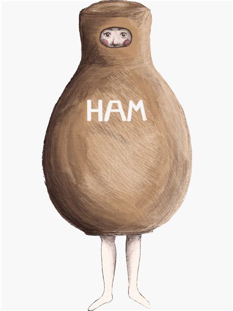 "Scout Finch in her Ham costume" Sticker for Sale by TheChronic | Redbubble