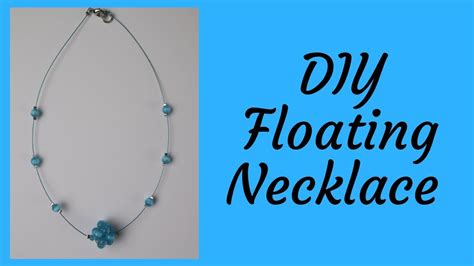 DIY Floating Necklace Tutorial - YouTube