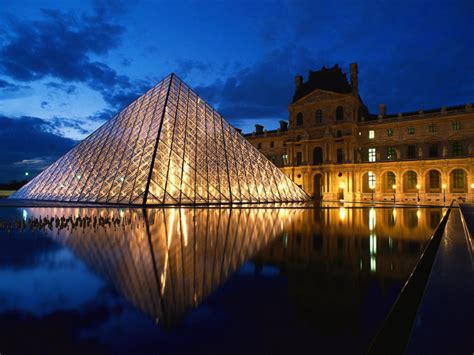 Le Louvre Paris France Wallpaper | Download wallpapers page