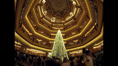 Emirates Palace Christmas tree lighting! - YouTube