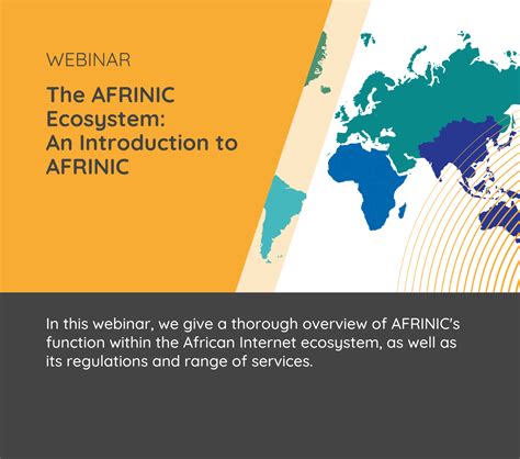 Webinar - Call for Presentation - AFRINIC - Regional Internet Registry for Africa