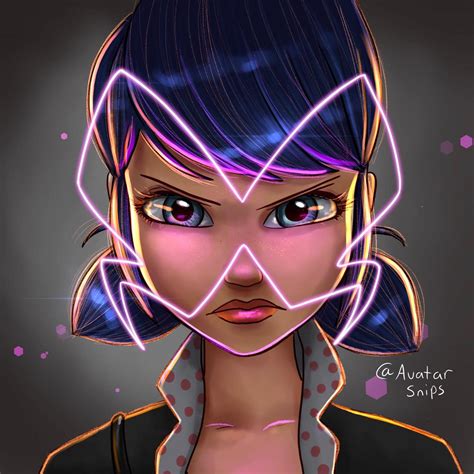 Akumatized Marinette by AvatarSnips on DeviantArt