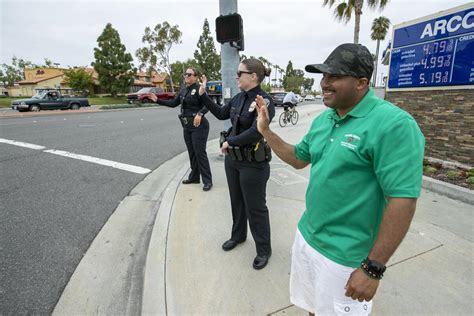 Fountain Valley Police Department officers fuel flames of support for ...