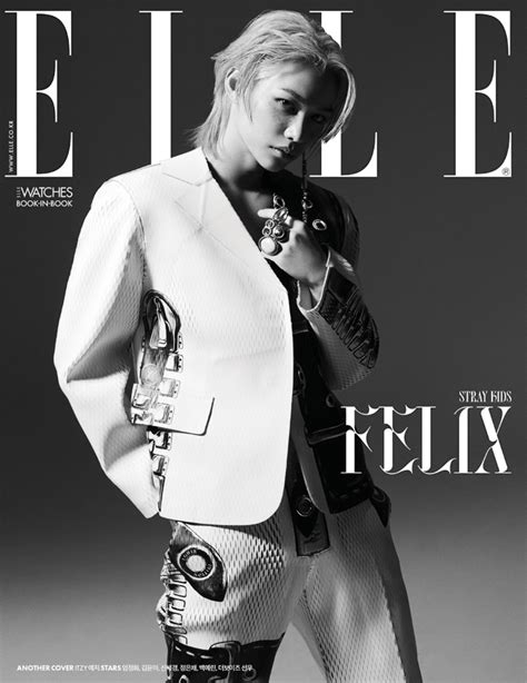 Felix of Stray Kids Covers Elle Korea in Louis Vuitton