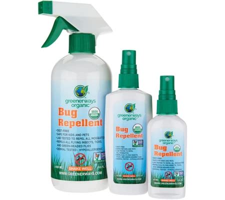 Greenerways 3-piece Organic Citronella Insect Repellent - Page 1 — QVC.com