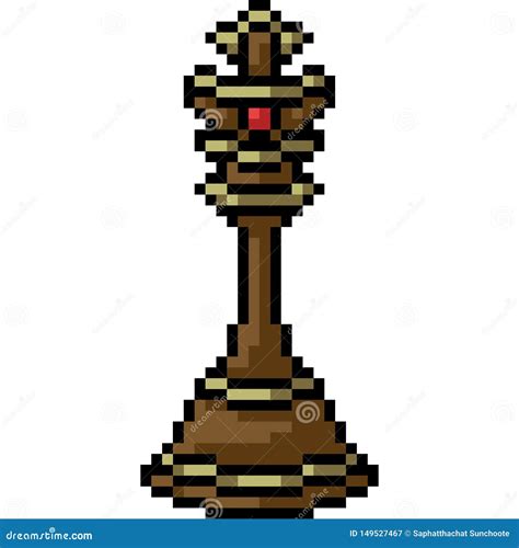 Pixel Art Set Of Chess Pieces Cartoon Vector | CartoonDealer.com #53644461