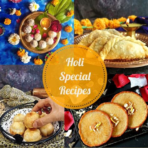 Holi Special Recipes | Best Holi Recipes 2020 | Holi Sweets and Snacks Recipes | Vegetarian ...