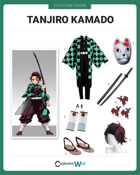 Dress Like Tanjiro Kamado Costume | Halloween and Cosplay Guides