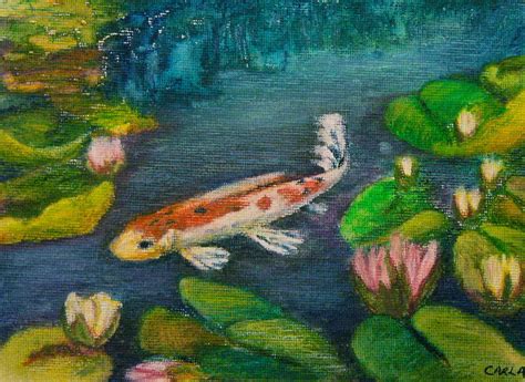 Big Fish - Small Pond Painting - Big Fish - Small Pond Fine Art Print