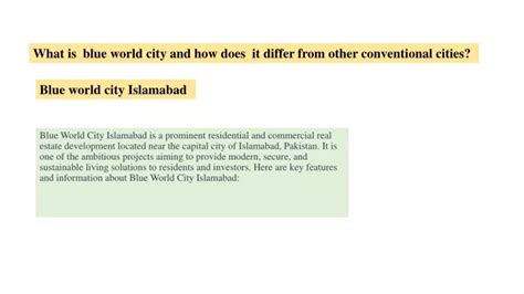 PPT - Blue world city Location PowerPoint Presentation, free download ...