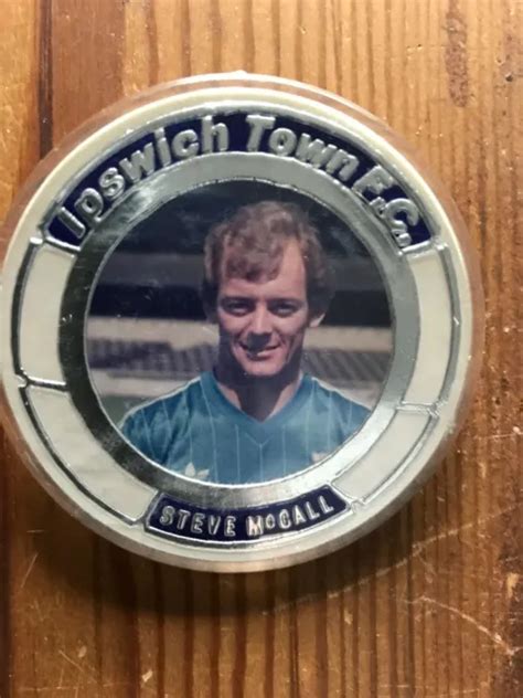 IPSWICH TOWN BADGE - STEVE McCALL( 68 mm ) £5.00 - PicClick UK