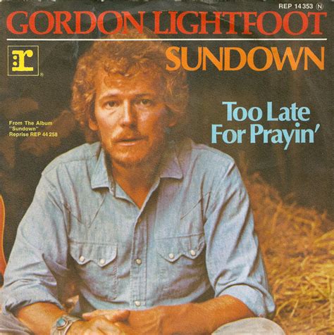 Gordon Lightfoot - Sundown (1974, Vinyl) | Discogs