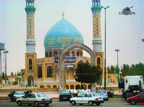 Ah alpt Mosque, Qom, Iran by C0pyright on DeviantArt