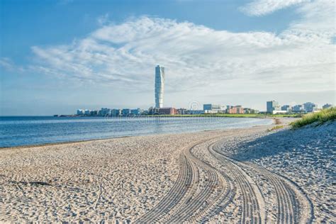 Ribersborg beach, MalmÃ¶ editorial image. Image of hamnen - 110380010