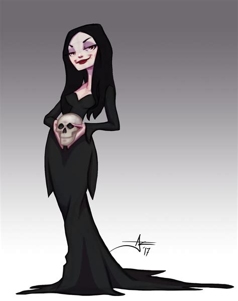 ArtStation - Morticia Fan Art