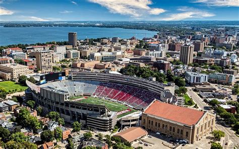 Home Of The Wisconsin Badgers - Camp Randall Football Stadium ...