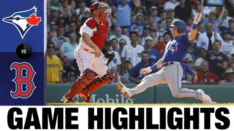 Blue Jays vs. Red Sox Highlights