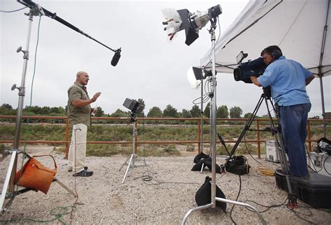 Photos: Weather Channel's Jim Cantore tracks storm from Tucson