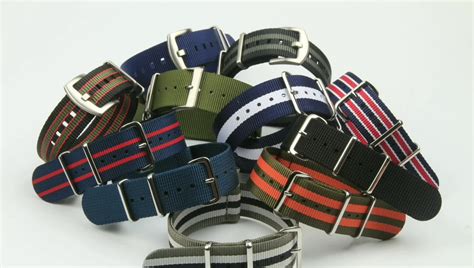 Custom High Quality Fabric Zulu Nato Watch Bands,20 22mm Nato Nylon ...