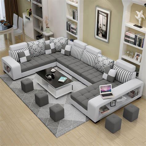 Wade Logan® Askhat 22 - Piece Upholstered Sectional & Reviews | Wayfair