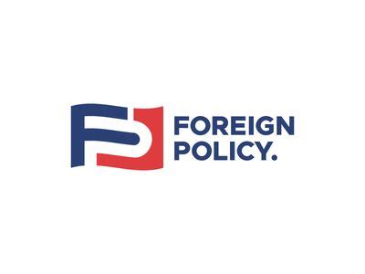 the foreign policy logo on a white background