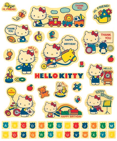 Sanrio Sticker Template