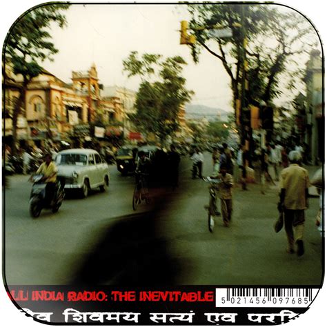 All India Radio The Inevitable Album Cover Sticker Album Cover Sticker