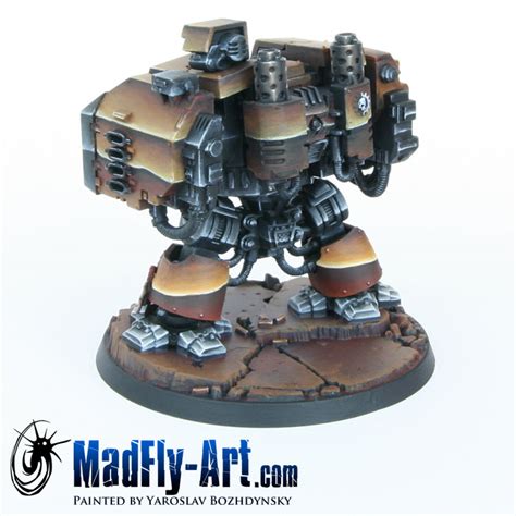 Space Marine Dreadnought – MadFly-Art Miniature Painting Studio