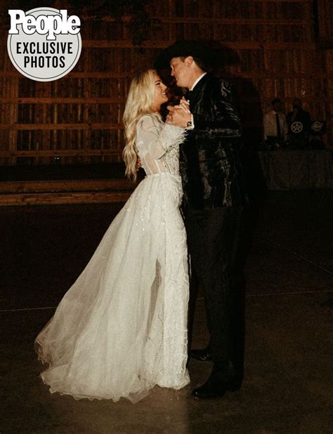 Jon Pardi and Summer Duncan Fall Farm Wedding Photos