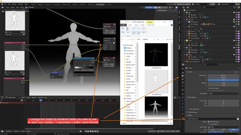 Free OpenPose Stable Diffusion Blender Rig ( OPii Rig03 Now with Bodies ...