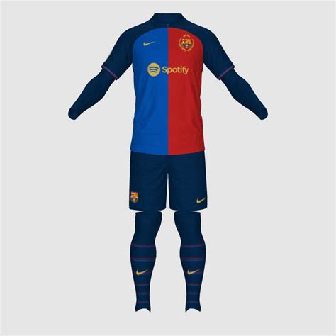 Barcelona home kit 2024 - FIFA 23 Kit Creator Showcase