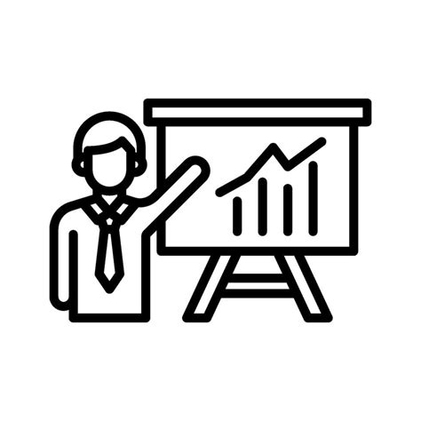 Business Presentation Icon 2206051 Vector Art at Vecteezy