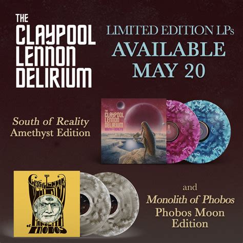 The Claypool Lennon Delirium Announce “Monolith of Phobos” and “South ...