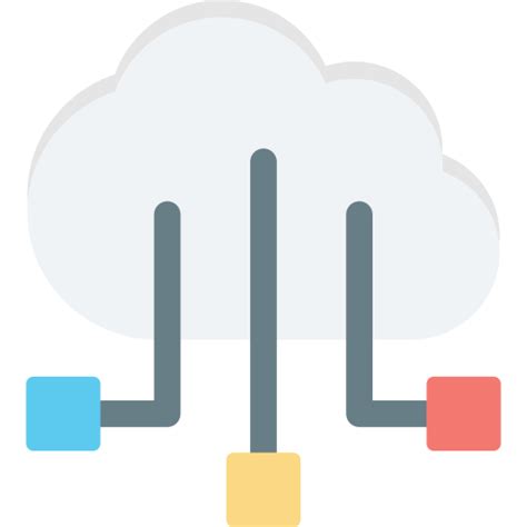 Cloud network Generic Flat icon