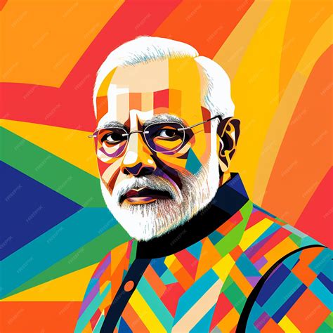 Premium AI Image | Narendra Modi AI Narendra Modi Artwork Narendra Modi Painting Narendra Modi ...