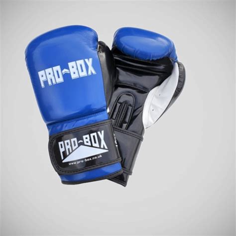 Pro-Box Club Spar Boxing Gloves Blue/Black from Made4Fighters