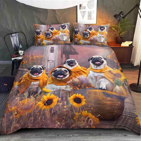 Pug Bedding Set - coolpetshome