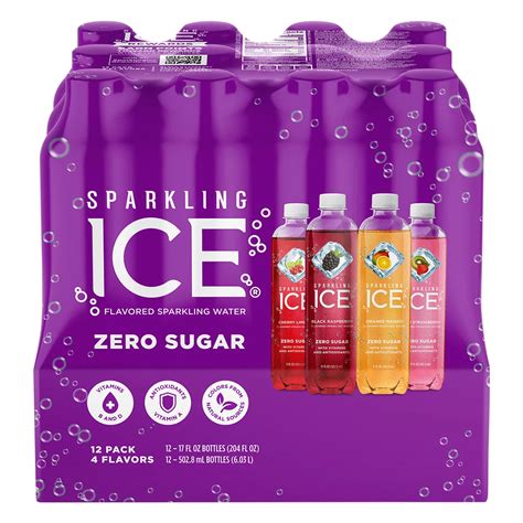 Sparkling Ice Zero Sugar Flavored Sparkling Water Variety Pack 17 oz Bottles - Shop Water at H-E-B