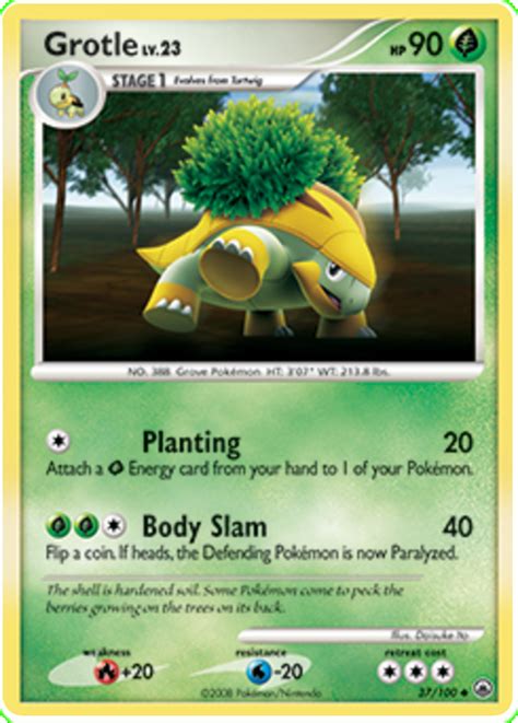 Grotle - Majestic Dawn #37 Pokemon Card