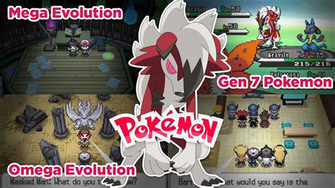 New Completed Pokemon NDS Rom Hack With Mega Evolution, Omega Evolution ...