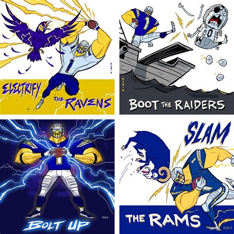 The Ratscape Files | Gallery of San Diego Chargers fan art (2014) by...