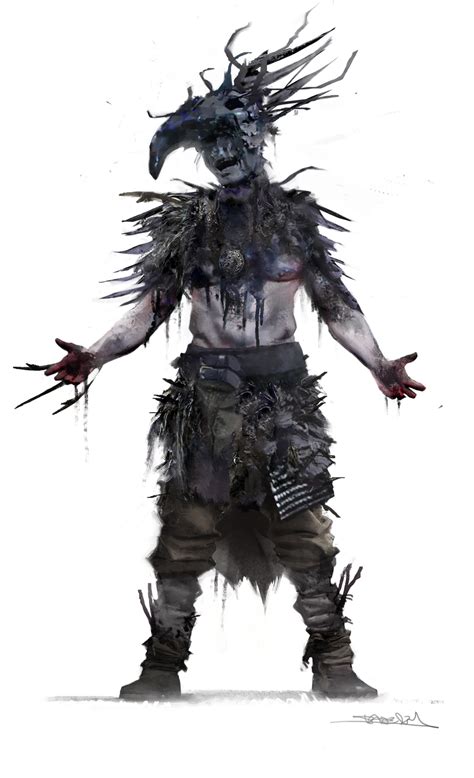 Hellblade | Enemy Art: A New Direction | Concept art, Art, Concept art characters