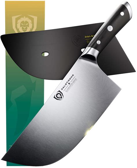 DALSTRONG Cleaver Knife - 9" - Gladiator Series - 'The Ravager' - Heavy Duty - Forged ...